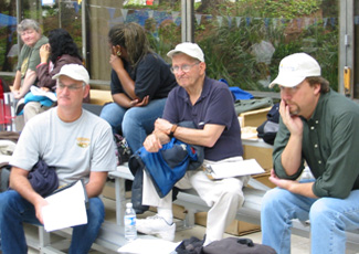 Judging MATE ROV competition 2007 with Will Foreman and Leonard Pool/Sidus